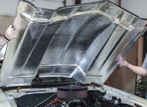 Adhesive Backed Aluminized Heat Barrier