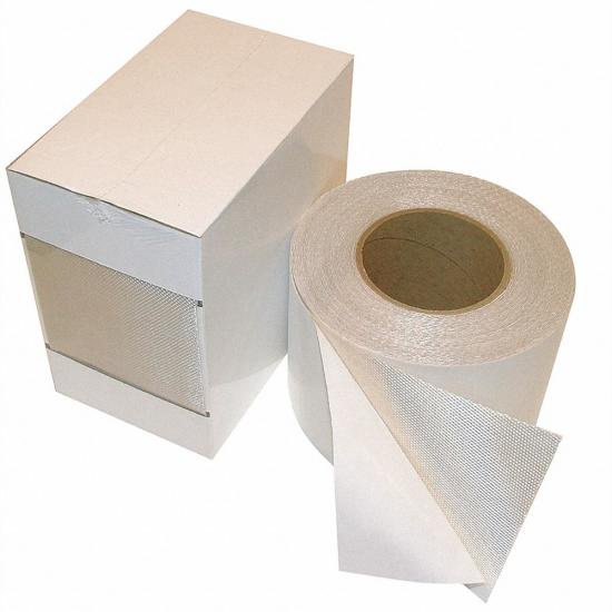 High-temperature exhaust sealing tape with adhesive