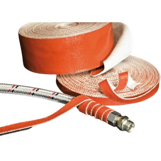 Met siliconen gecoate glasvezelisolatietape