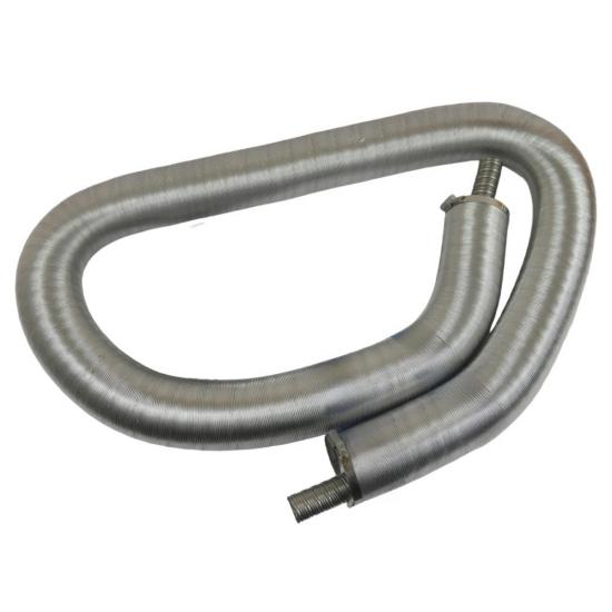 Scheepsuitlaatsysteem met geïntegreerde geluiddemper – geluidsreductie en thermische bescherming